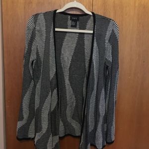 Striped Black & White sweater